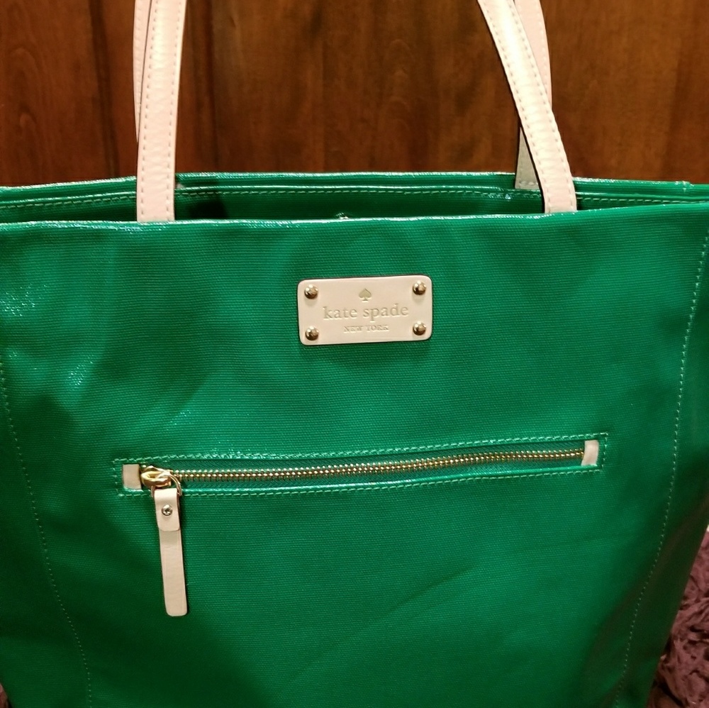 Kate Spade green tote
